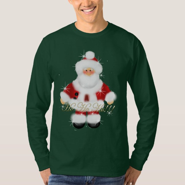 Navidades de Santa Holiday con camiseta (Anverso)