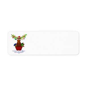 Navidades de Santa Moose devuelven etiquetas de di