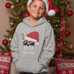 Navidades de Santa Paws Bulldog francés Blue Merle