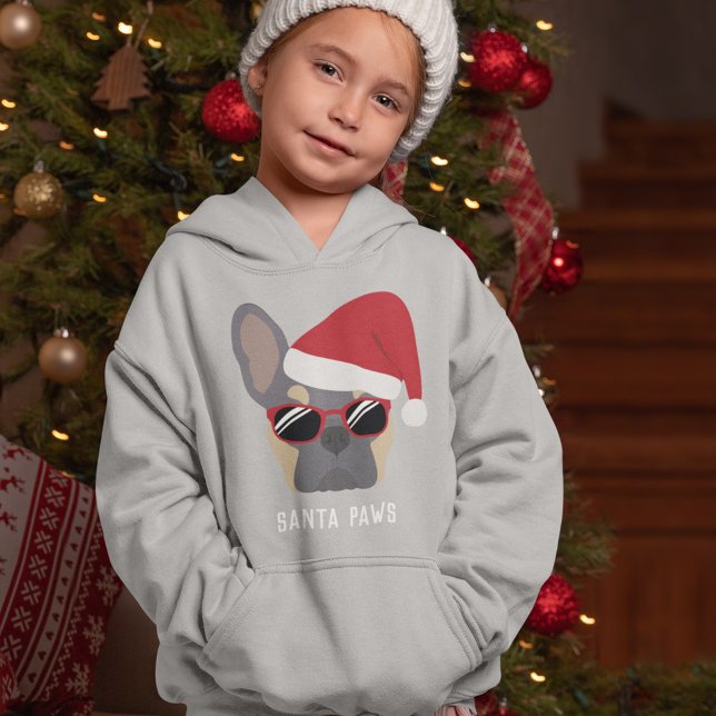 Navidades de Santa Paws Lilac Tan Bulldog francés (Subido por el creador)