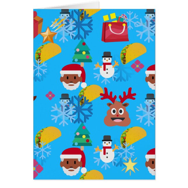 navidades de santa taco negro (Frente)