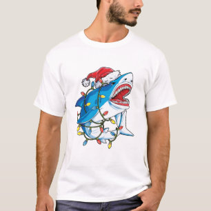 Navidades de Santa Tiburón encienden camisetas de