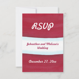 Navidades de Santa Waist casan tarjetas RSVP