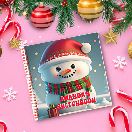 Navidades de Snowman personalizan el libro de boce