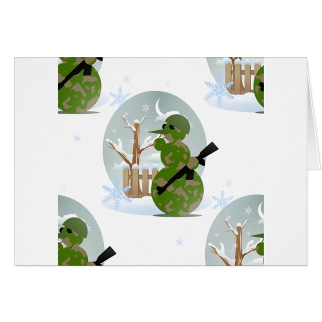 navidades de soldados de snowman (Anverso (Horizontal))