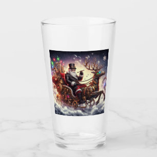 Navidades de steampunk de Santa/Reindeer/invierno