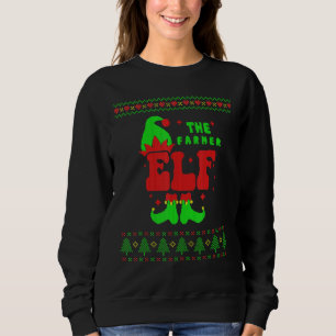Navidades de suéter feos de la familia Elf de los 