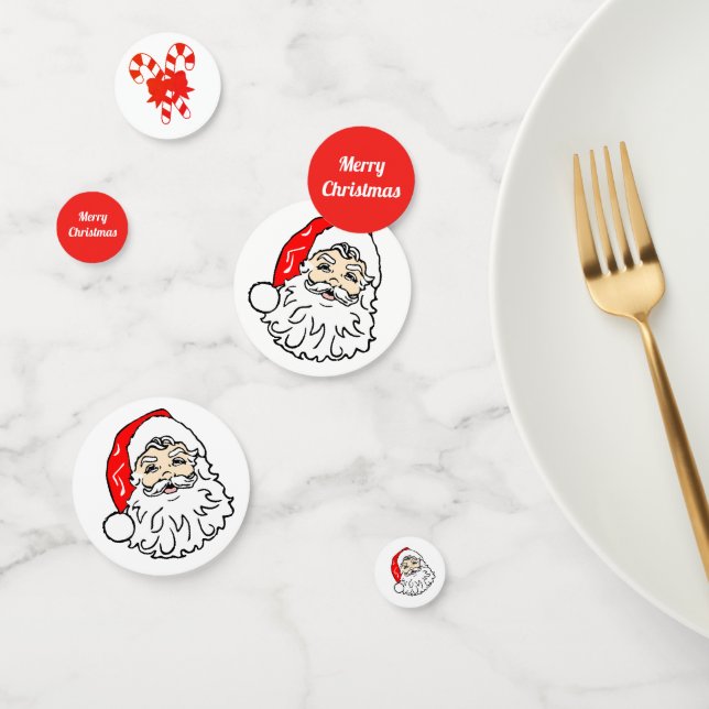 Navidades de tabla confetti (Grupo)