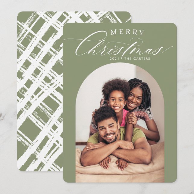 navidades DE TARJETA DE FOTOS FAMILIARES DE 2022 a (Anverso / Reverso)