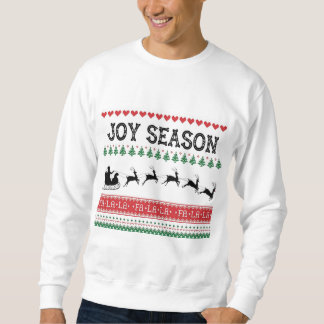 Navidades de temporada de alegría suéter