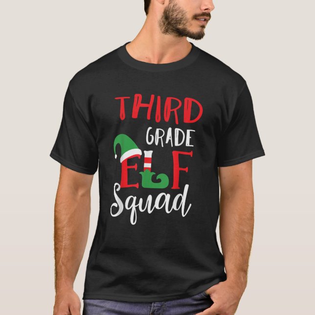 Navidades de tercer grado de Elf Squad Top (Anverso)