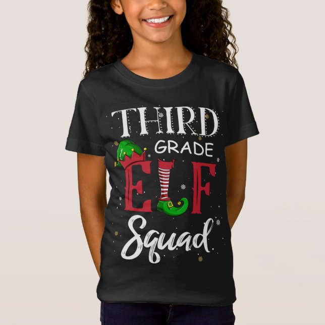 Navidades de tercer grado de Elf Squad Top (Anverso)