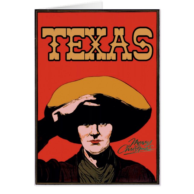 Navidades de Texas Cowboy (Frente)