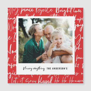 Navidades de tipografía gráfica en negrita moderna