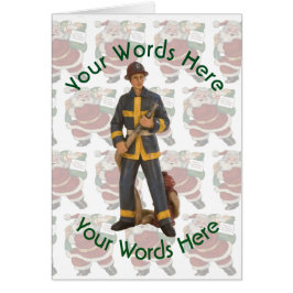 Navidades de Toy Fireman Personalizado