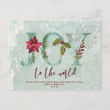 navidades de vacaciones alegría de postal para el 