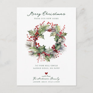 Navidades de vacaciones animando la Invitación