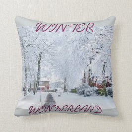 NAVIDADES DE VACACIONES COJÍN DECORATIVO INVIERNO