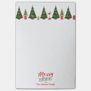 Navidades de vacaciones Notas Notas pegajosas