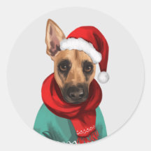 Navidades de Vaden Jones Sello para sobres Tarjeta