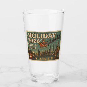Navidades de viajes retro Mug - vacaciones 2026