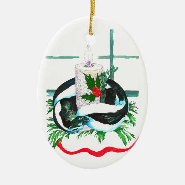 Navidades de vida silvestre Cute Alaska ornamento  (Frente)