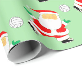 Navidades de voleibol regalan papel de envolvimien