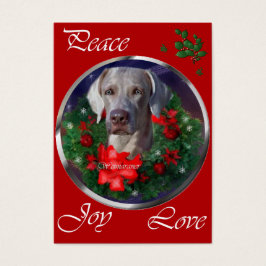 Navidades de Weimaraner