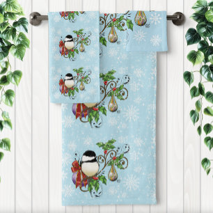 Navidades de Winter Chickadee