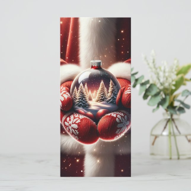 Navidades de Winter Wonderland (Anverso de pie)