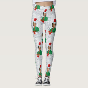 navidades de xmas Hillary Clinton leggings