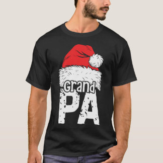 Navidades del abuelo con familia de camisetas de S