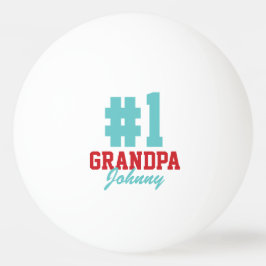 Navidades del abuelo número uno foto bolas de ping