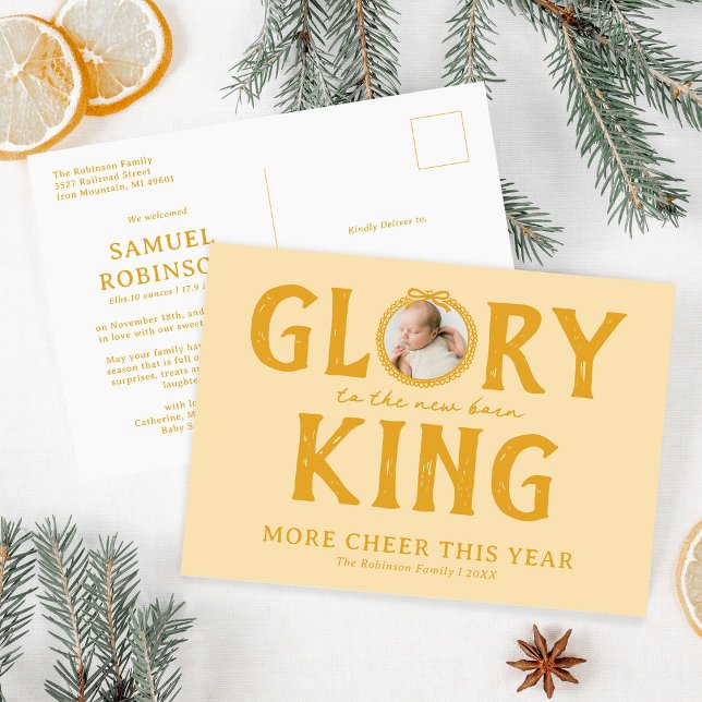 Navidades del anuncio del nuevo Rey Nacido (Subido por el creador)