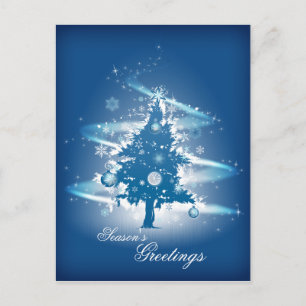 Navidades del árbol de Navidad azul
