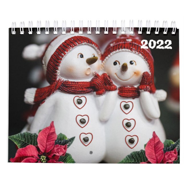 navidades del calendario 2022 Snowman (Reverso)