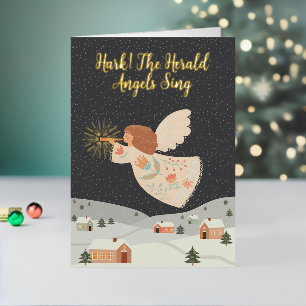 Navidades del cantante Hark the Herald Angels