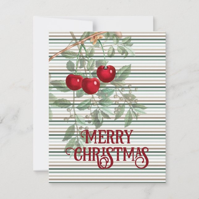 Navidades del cerezo - Navidad vintage (Anverso)