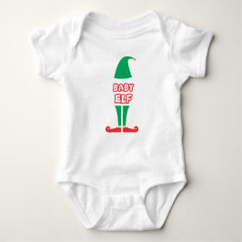 NAVIDADES DEL ELF DE BABY VACACIONES EN CAMISA
