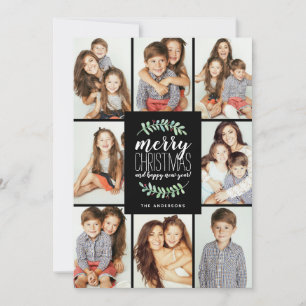 Navidades del feriado de 8 Collages de fotos de Me