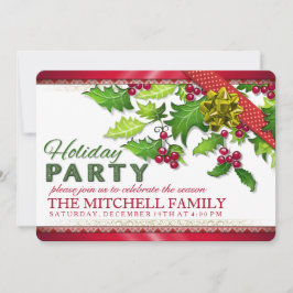 Navidades del feriado Ivy celebran invitación