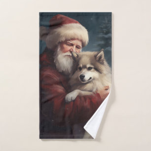 Navidades del festival Lapphund Santa Claus en Fin