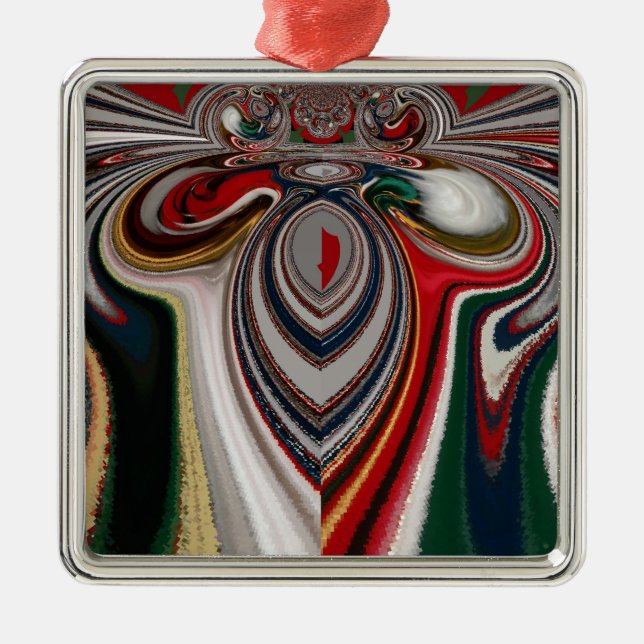 Navidades del Kaleidoscope: Decoración festiva del (Frente)