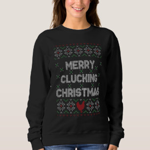 Navidades del Merry Clucking Pajama Ugly Sweater G