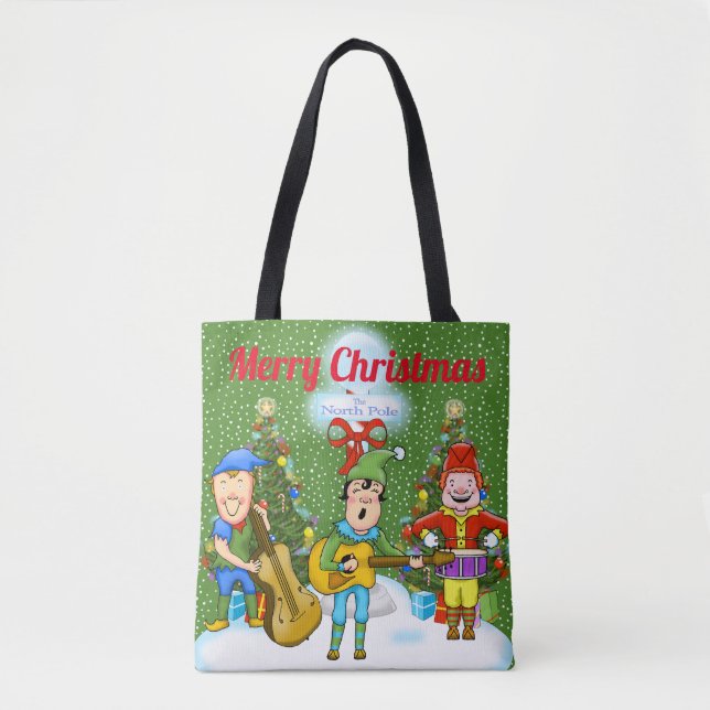 Navidades del músico Elves en la bolsa (Anverso)
