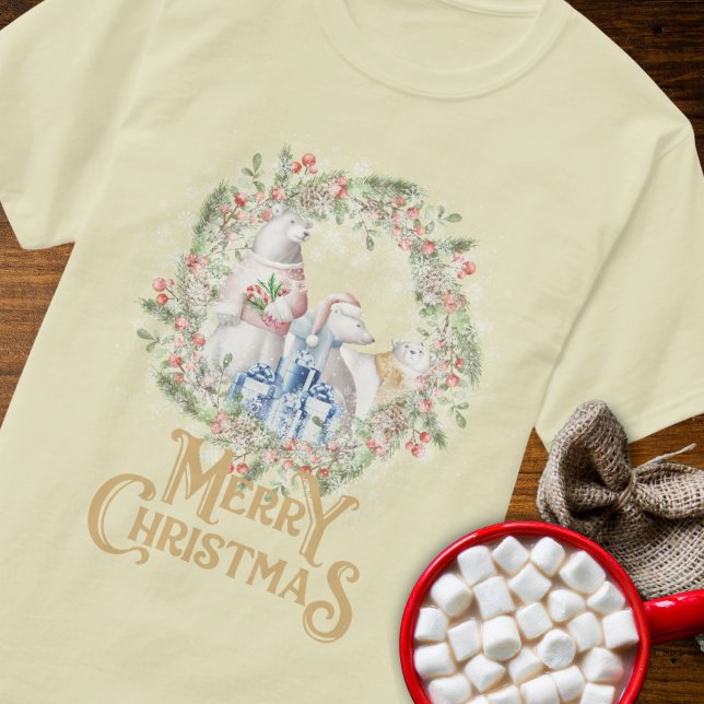 Navidades Del Oso Polar Usan Camiseta (Subido por el creador)