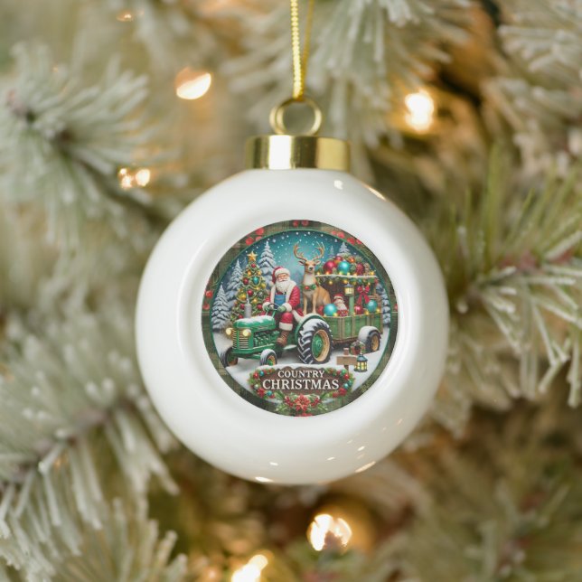 Navidades del país Santa y decoraciones de vacacio (Árbol)