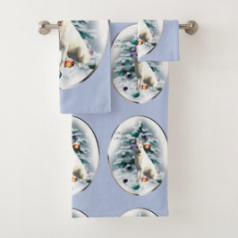 Navidades del Pastor Alemán Blanco