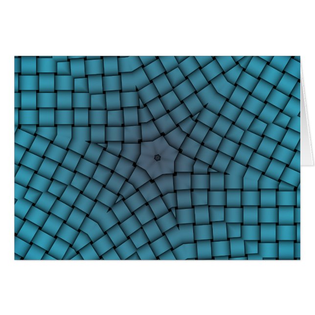 Navidades del patrón de estrella de onda azul salu (Anverso (Horizontal))