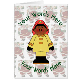 Navidades del Personalizado de bomberos de juguete